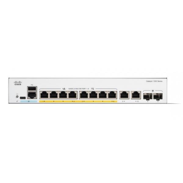 Cisco C1300-8T-E-2G CATALYST 1300 8-PORT GE, EXT P...