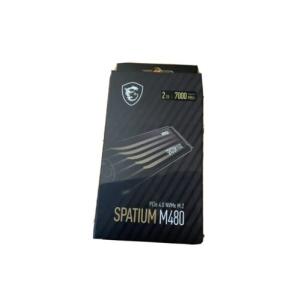 MSI Spatium M480 2TB - PCIe 4.0 NVMe M.2 SSD - 7000 MBps Read