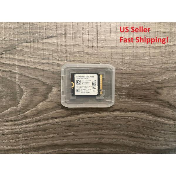 WD 1TB M.2 2230 SSD NVMe PCIe4x4 SN740 For Steam D...