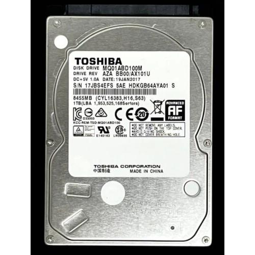 Toshiba MQ01ABD100M 1TB 5400RPM 2.5&quot;&quot; HDD Hard Dis...