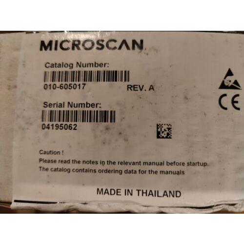 新しいMicroscan 010-605017 Nerlite RingLite 24V 38MA ...