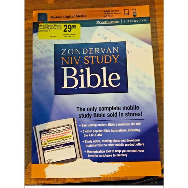 ZONDERVAN NIV Study Bible Mobile Digital Media