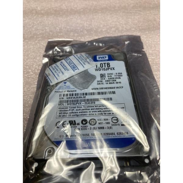 Western Digital WD10JPVX-22JC3T0 1.0TB internal ha...