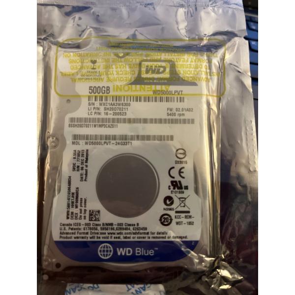 Western Digital WD5000LPVT-24G33T1 HHKTJHK SATA 2....