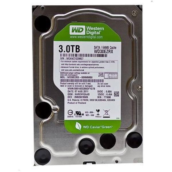 *NEW ZERO HOURS*-WD30EZRX-3TB WD INTELLIPOWER 64MB...
