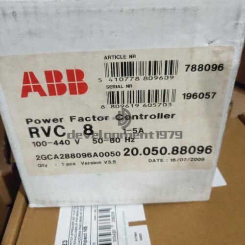 1PC ABB Rvc-8 Rvc8-1/5a Power Faktor Kontroll- Neu