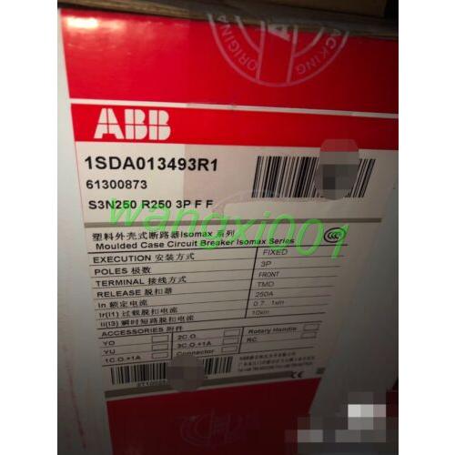 1PCS新しいS3N250 R250 3P FF成形ケースサーキットブレーカー