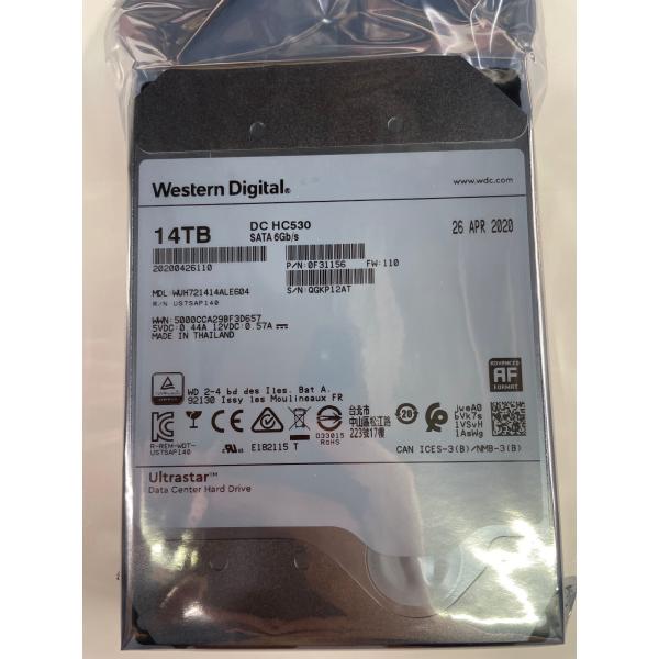 WD Ultrastar DC HC530 WUH721414ALE604 14TB SATA 3....