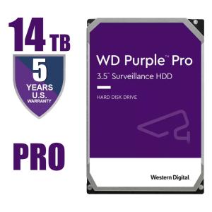 Western Digital Purple Pro 14TB Surveillance Internal Hard Drive 3.5