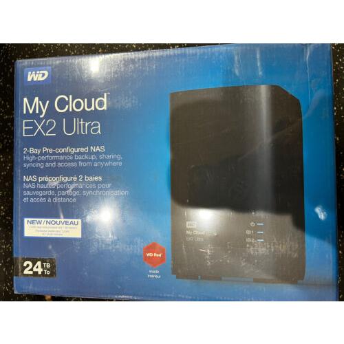 WD - My Cloud Expert EX2 Ultra 2-Bay 24TB External...