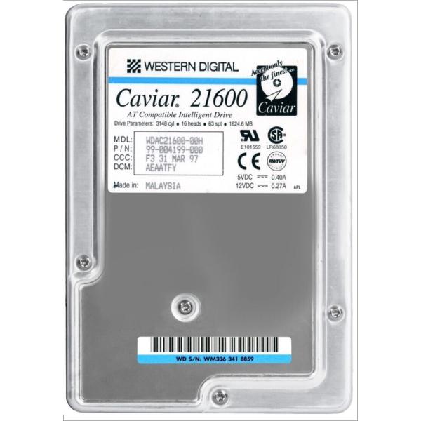 Western Digital Car 21600 WDAC21600 1.6GB 5200RPM ...