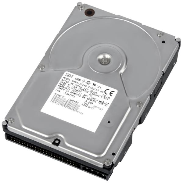 【1年保証】Hard Drive IBM 73H7753 DAQA-33240 3.2GB 5400...