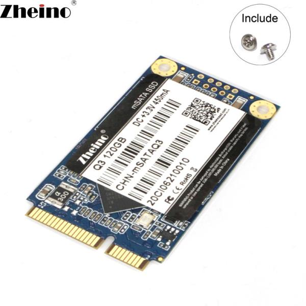 送料無料 Zheino Q3 mSATA 120 ギガバイト SSD SATA3 6 ギガバイト/秒...