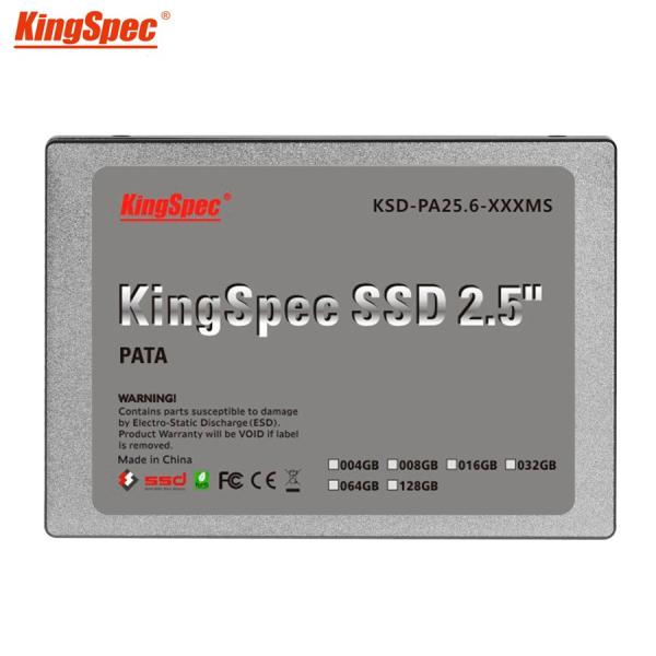 送料無料 Kingspec 2.5 インチ PATA 44pin の IDE ssd 16 ギガバイ...