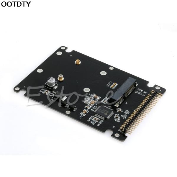 送料無料 Msata ssd 2.5 "ide hdd ssd msata ssd pata変換アダ...