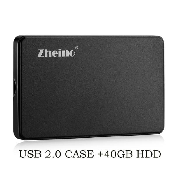 全国送料無料 PC HDD Zheino 2.5インチusb 2.0 40ギガバイトhddポータブル...
