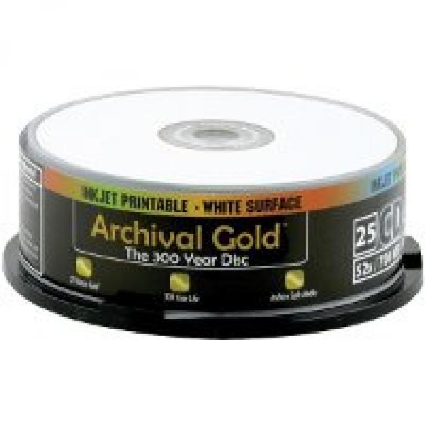 全国送料無料 パソコン ストレージ Delkin CD-R インクジェットプリンター アーカイブ ゴ...