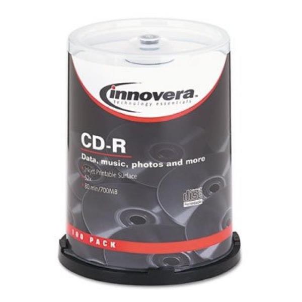 全国送料無料 パソコン ストレージ Innovera 77815 - CD-R ディスクの w/印刷...