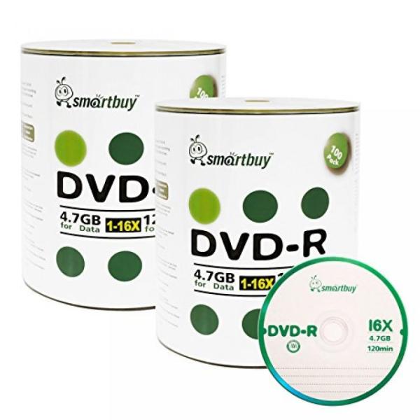 全国送料無料 パソコン ストレージ スマート購入する 200 パック DVD-R 4.7 gb 16...