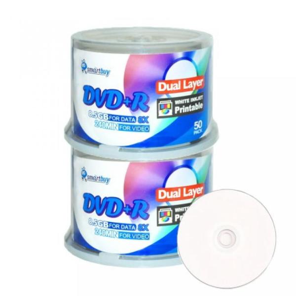 全国送料無料 パソコン ストレージ スマート購入 100 パック Dvd + r Dl 8.5 gb...