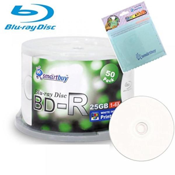 全国送料無料 パソコン ストレージ Smartbuy 50 ディスク 25 GB 6 倍速 BD-R...