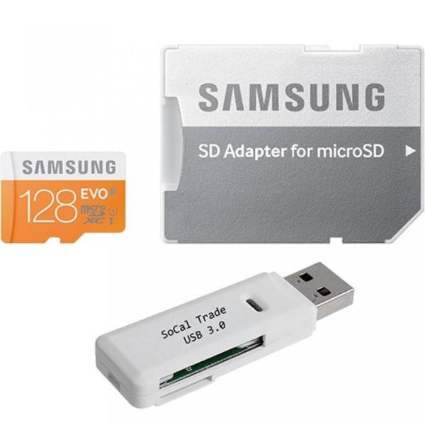 全国送料無料 パソコン ストレージ サムスン 128 GB MicroSD XC エボ クラス 10...