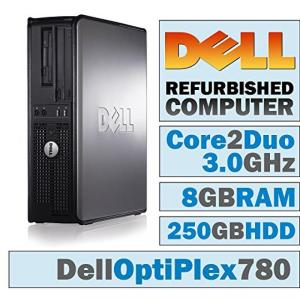 全国送料無料 パソコン PC HDD ハードディスク Dell OptiPlex DT/コア 2 デュオ E8400 3.00 GHz/新しい 8 GB DDR3/250 GB HDD/DVD-RW/いいえ OS - @