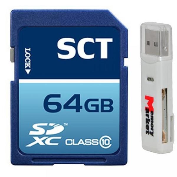 全国送料無料 パソコン ストレージ SCT 64 GB SD XC クラス 10 メモリカード キヤ...