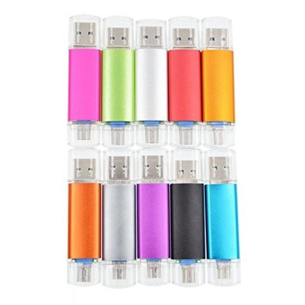 全国送料無料 パソコン ストレージ FEBNISCTE 10 本入り 16 GB マイクロ USB ...
