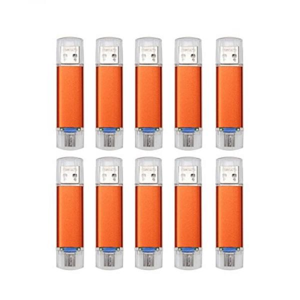 全国送料無料 パソコン ストレージ FEBNISCTE 10 本入り 16 GB マイクロ USB ...