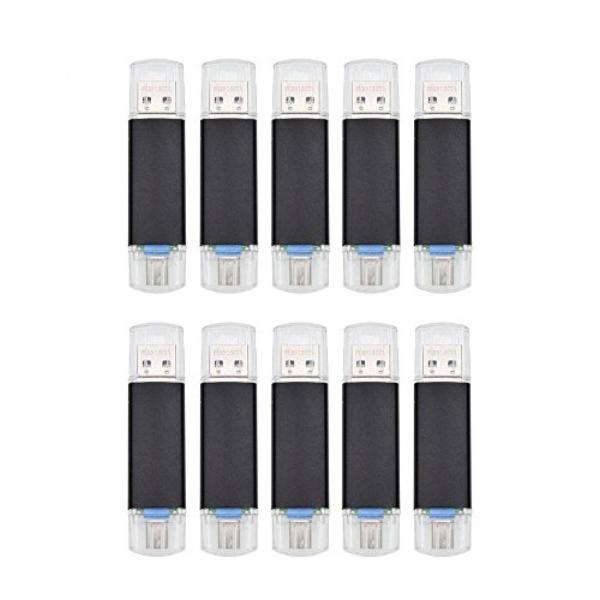 全国送料無料 パソコン ストレージ FEBNISCTE 10 本入り 16 GB マイクロ USB ...