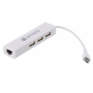 全国送料無料 パソコン PC HDD ハードディスク マイクロ USB 三星銀河用イーサネット RJ45 LAN ネットワーク アダプターにタブ 10」(SM T550)銀河タブ