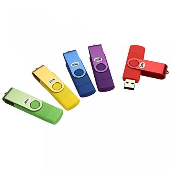 全国送料無料 パソコン ストレージ フォーチュン USB2.0 OTG マイクロ回転 usb フラッ...