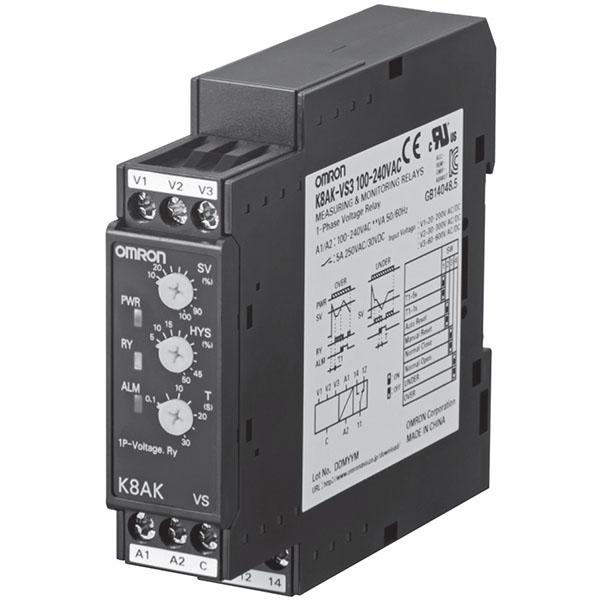 OMRON K8AK-VS3 24VAC/DC K8AKVS324VACDC