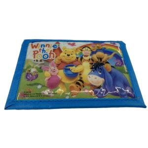 財布 ディズニー スティッチ 三つ折り財布 ブルー【在庫処分】【訳あり