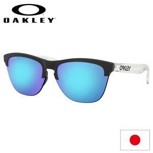 日本正規品 オークリー （OAKLEY） サングラス フロッグスキンライト FROGSKINS LITE OO9374-0263 【Matte Black】【Prizm Sapphire】【Frogskins Lite】｜yuuyuusports