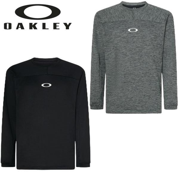 オークリー ウェア OAKLEY ENHANCE LS GRID CREW 4.7 FOA40697...