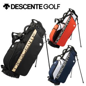 デサントゴルフ 軽量 キャディバッグ スタンド式 スタンドバッグ 9型 DQBVJJ04 ゴルフバッグ DESCENTE GOLF 2023年春夏モデル