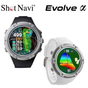 ショットナビ ゴルフ W1 Evolve エボルブ 腕時計型 GPSナビ SHOT NAVI