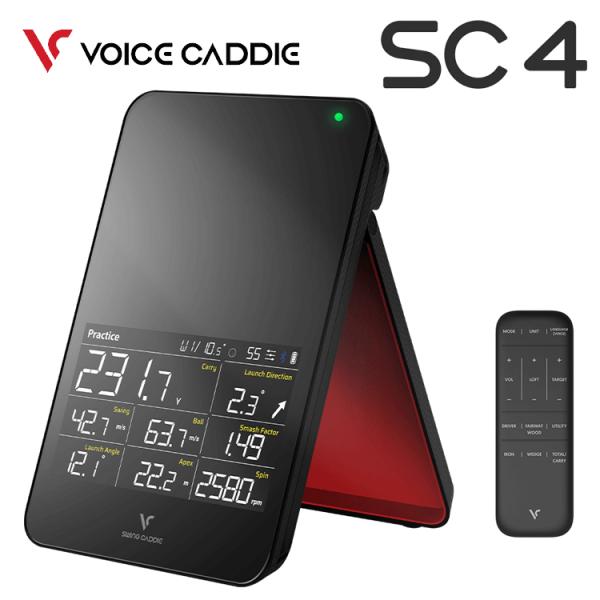 ボイスキャディ SC4 弾道測定器 ゴルフシミュレーター Voice Caddie スイング 測定器...