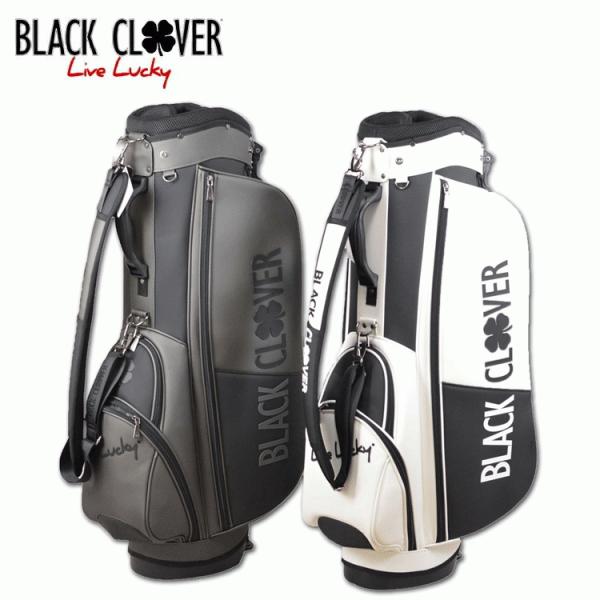 ブラッククローバー BLACK CLOVER ゴルフ スタンド式キャディバッグ 9.0型キャディーバ...