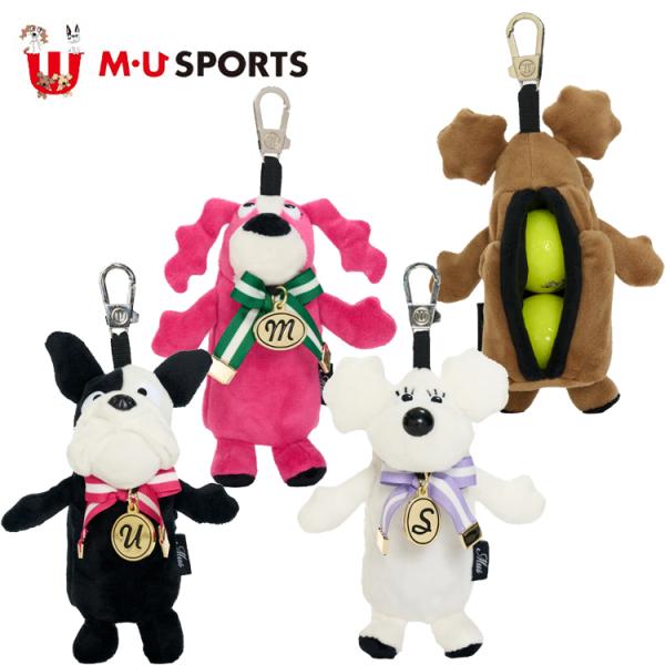 MU SPORTS　MUスポーツ ボールポーチ ボールホルダー フワフワ ボア 703H6900 7...