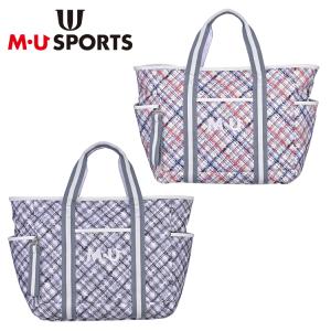M・U SPORTS 【美品】MUスポーツ ロッカーバッグ ネイビー×ベージュ