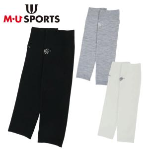 MU SPORTS　MUスポーツ レディース レッグウォーマー 701H8720K 【ゴルフ】【防寒】【足】【レッグ】【女性】【オシャレ】｜yuuyuusports