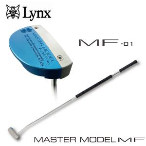 Lynx リンクス ゴルフ マスターモデル MF 長尺 パター MF-01 マレット型 46インチ  LYNX MASTER MODEL MF【Ly】｜yuuyuusports