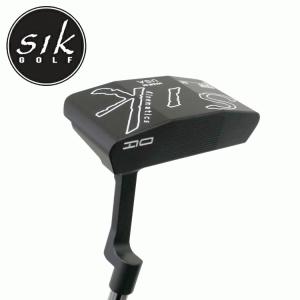 SIKGOLF シック ゴルフ DW2.0 MB クランクネック  プロ マットブラック パター スチールシャフト SIK GOLF エスアイケイゴルフ 【オリジナルスチール】｜yuuyuusports