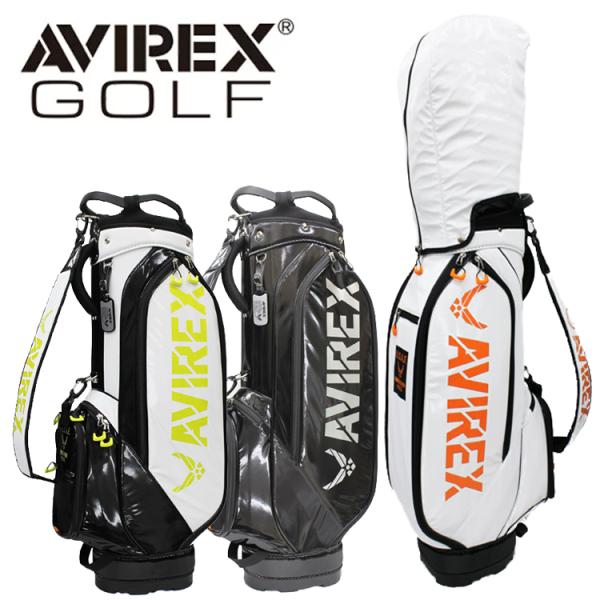 AVIREX GOLF アヴィレックスゴルフ 8.5型 キャディバッグ AVG2F-BA1【AVIR...