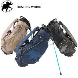 HUNTING WORLD ハンティングワールド 9.0型 スタンド式 キャディバッグ HW-008 2024年モデル 47インチ対応｜yuuyuusports