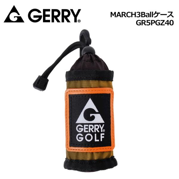 GERRY ジェリー ゴルフ MARCH 3Ballケース GR5PGZ40 ボールポーチ ボール入...