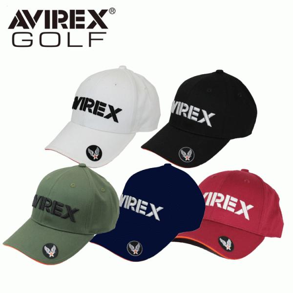 AVIREX GOLF アヴィレックスゴルフ メンズ キャップ  AVXBA1-TB01 【綿】【ツ...